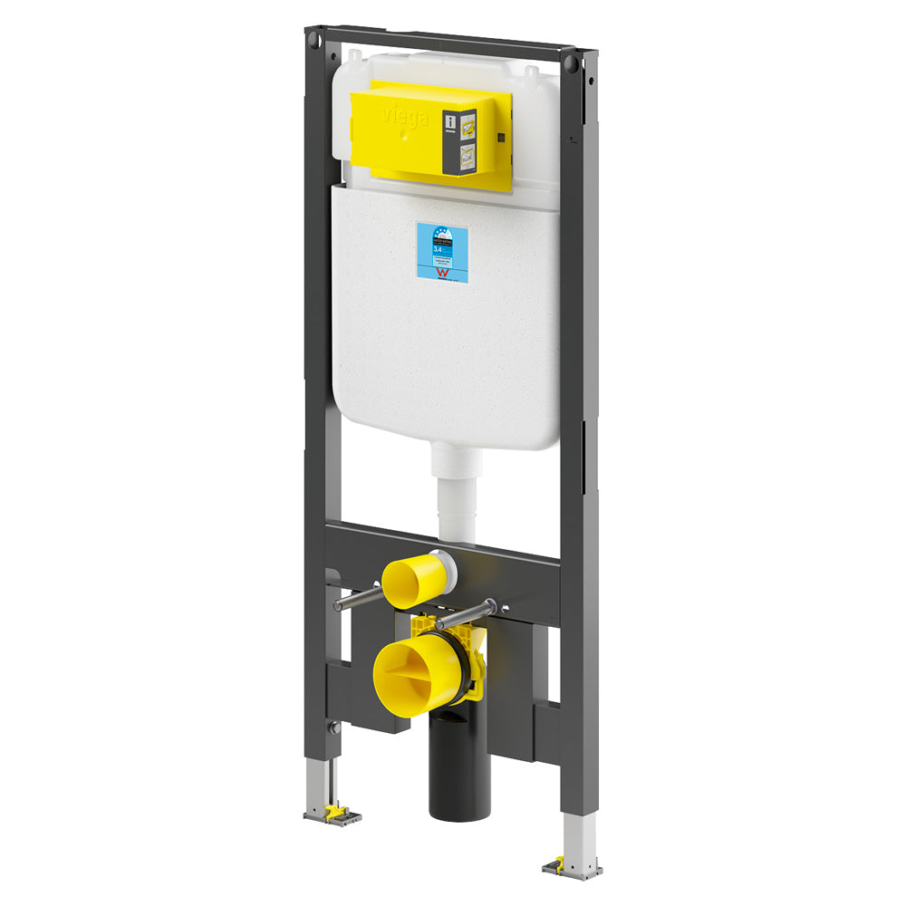 Viega Prevista Dry In-Wall Cistern and Frame for Wall Hung Pans