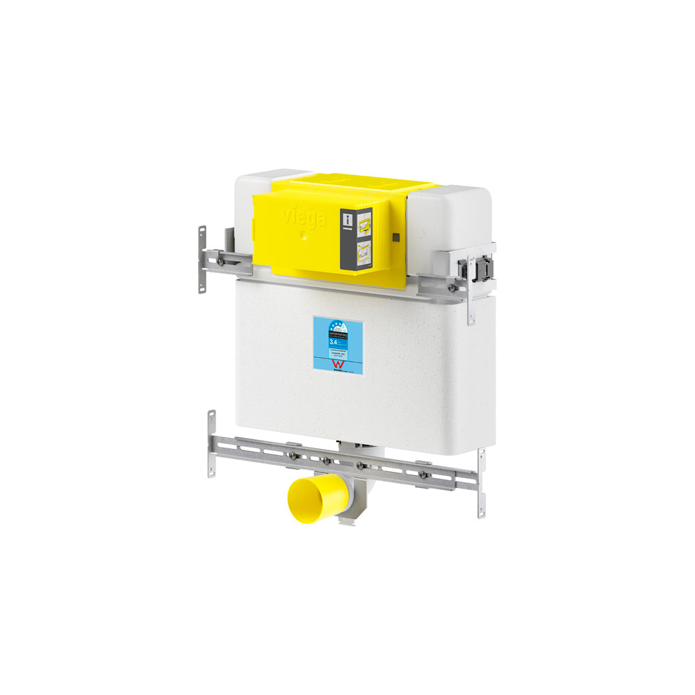 Viega Prevista Pure Mid-Level Under Counter Concealed Cistern for Wall Faced Pans