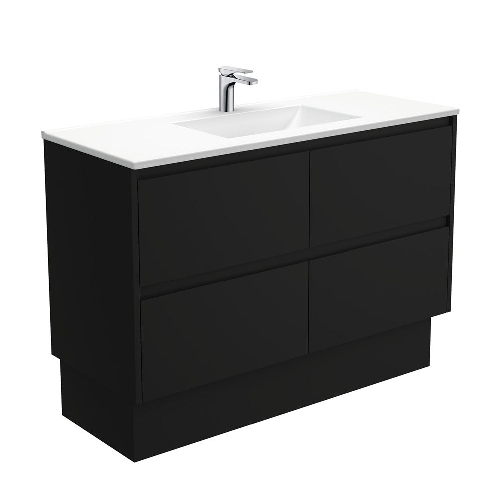 Vanessa Amato 1200 Satin Black Vanity On Kick