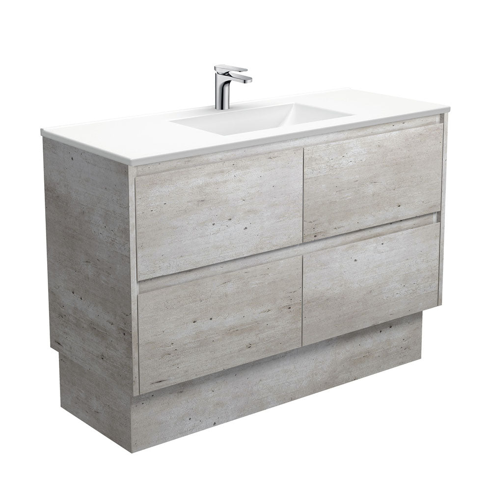 Vanessa Amato 1200 Industrial Vanity On Kick
