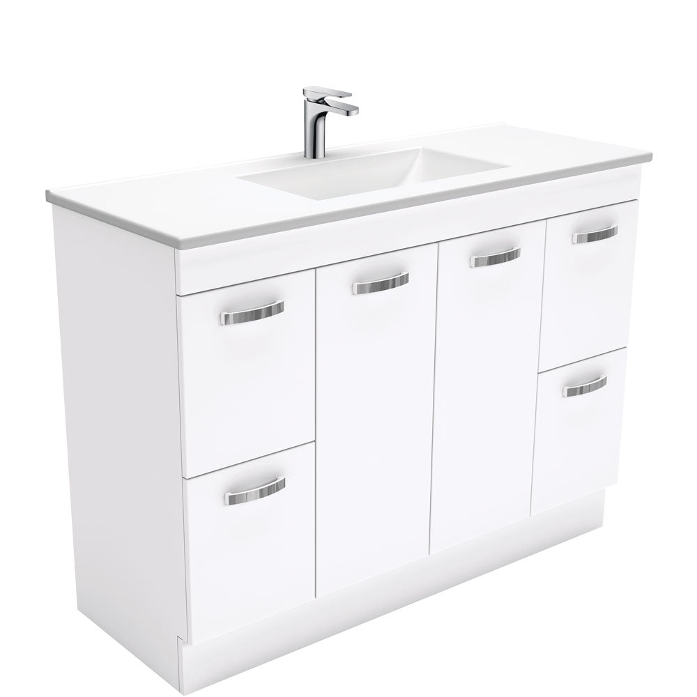 Vanessa Unicab 1200 Vanity On Kickboard