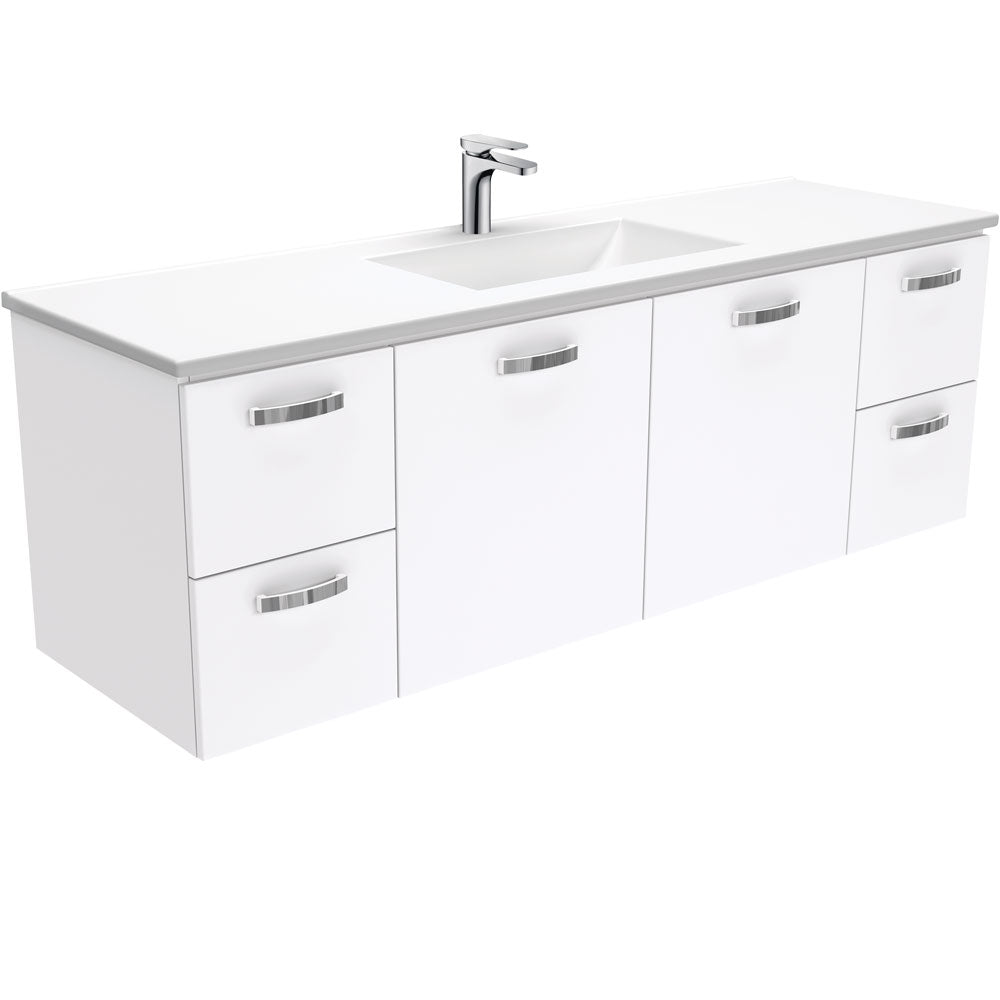 Vanessa Unicab 1500 Single Bowl Wall-Hung Vanity