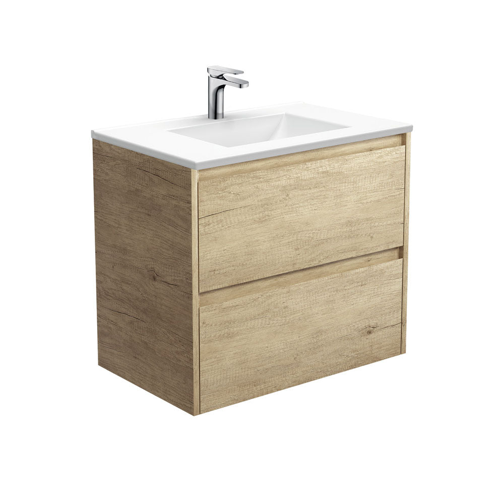 Vanessa Amato 750 Scandi Oak Wall-Hung Vanity