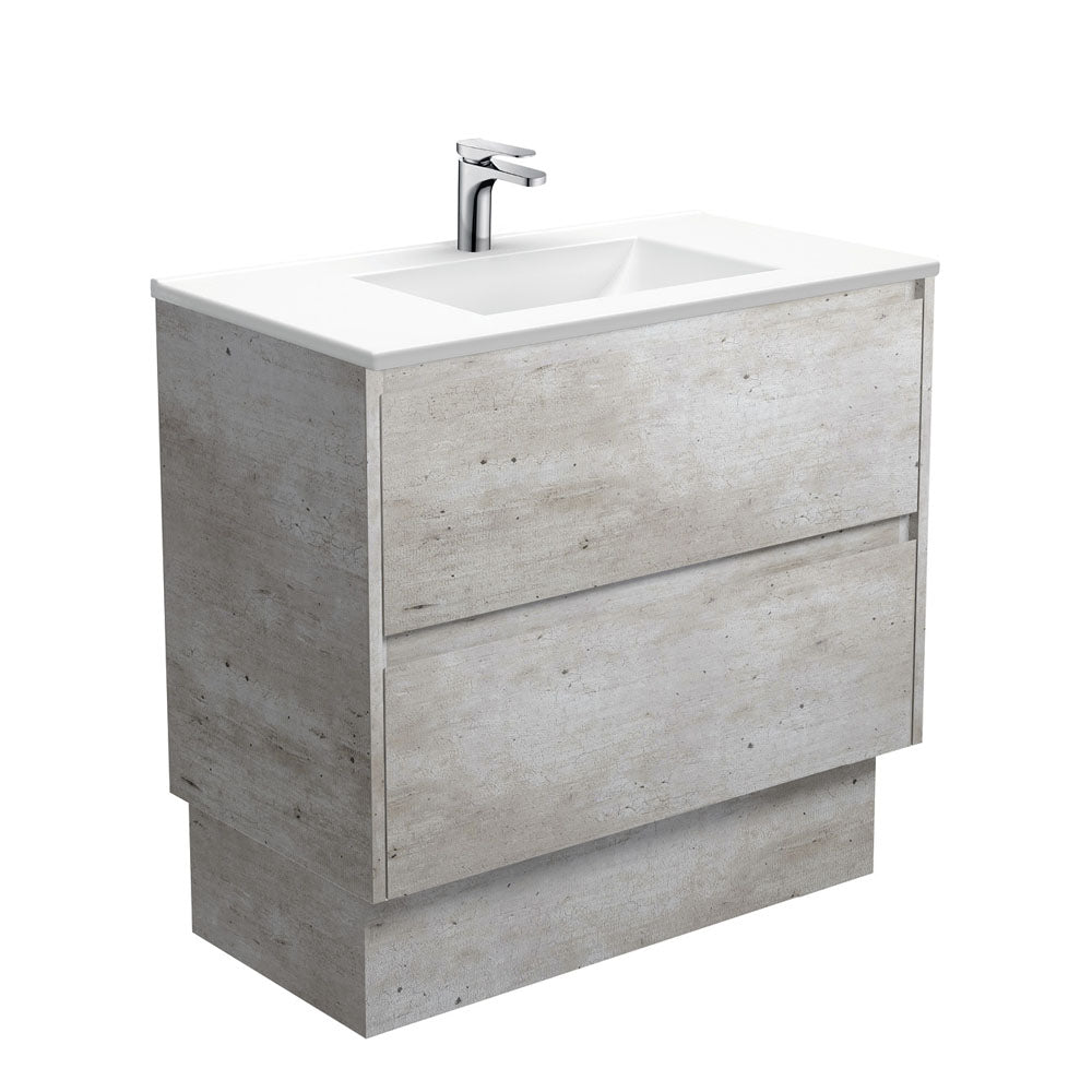 Vanessa Amato 900 Industrial Vanity On Kick