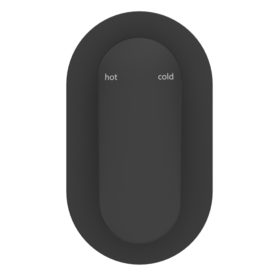 Lantra Shower Mixer - Oval Plate - TRIM KIT ONLY