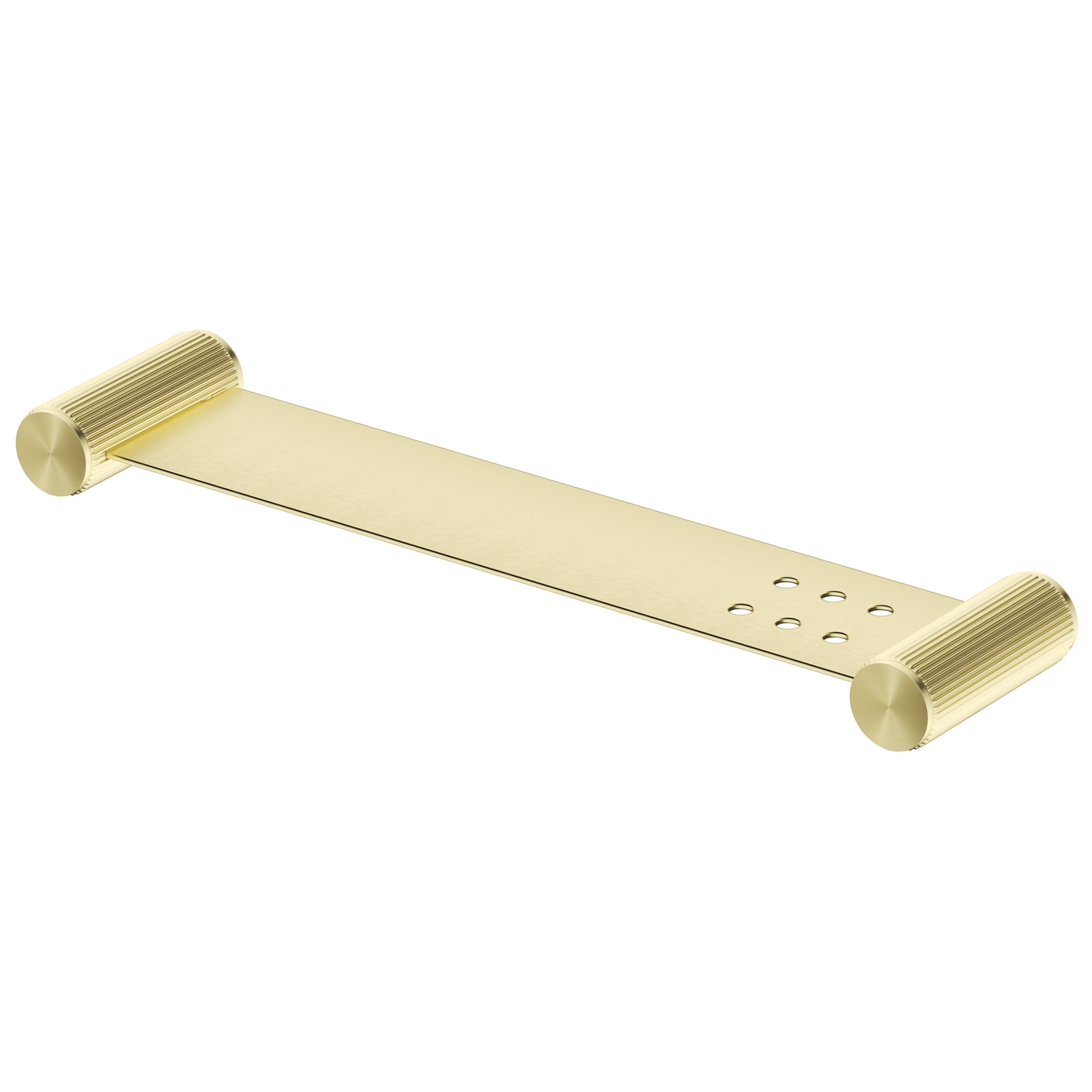 Mica Fluted Stainless Shelf - 400mm