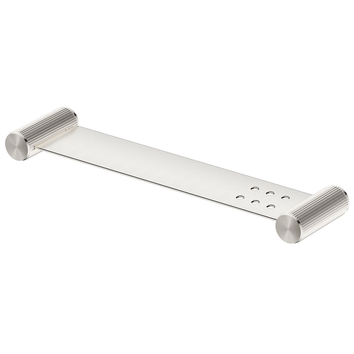 Mica Fluted Stainless Shelf - 400mm