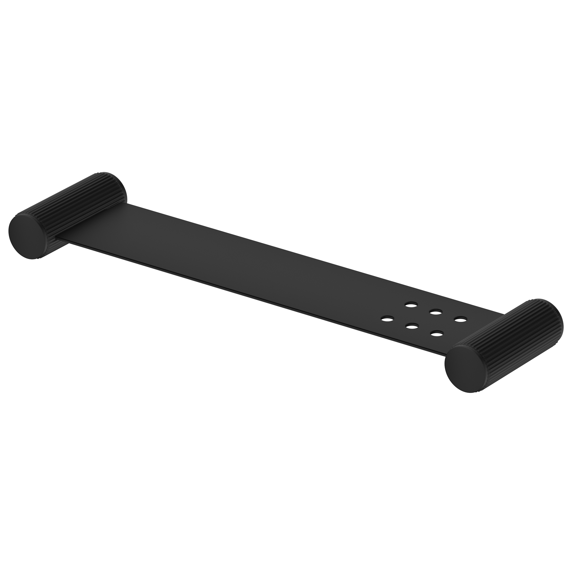 Mica Fluted Stainless Shelf - 400mm