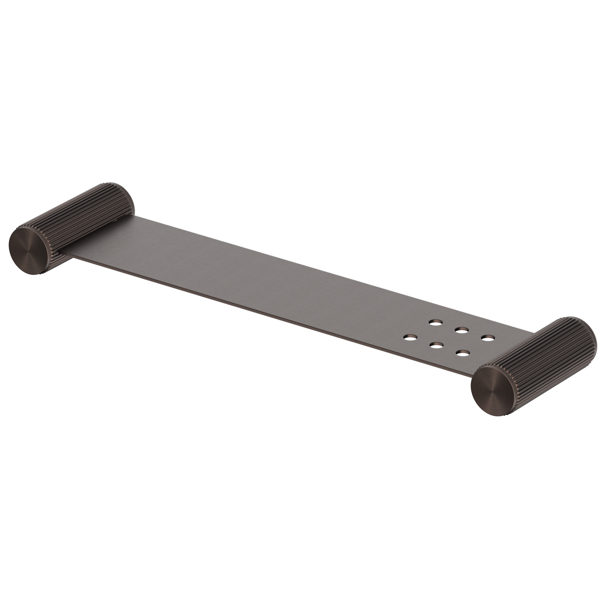 Mica Fluted Stainless Shelf - 400mm