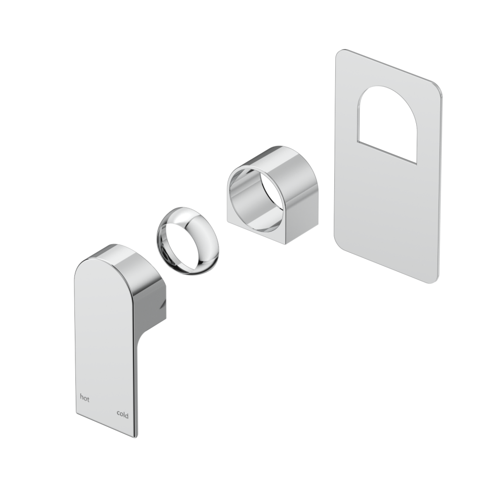 Beki Shower Mixer - Square Plate - TRIM KIT ONLY