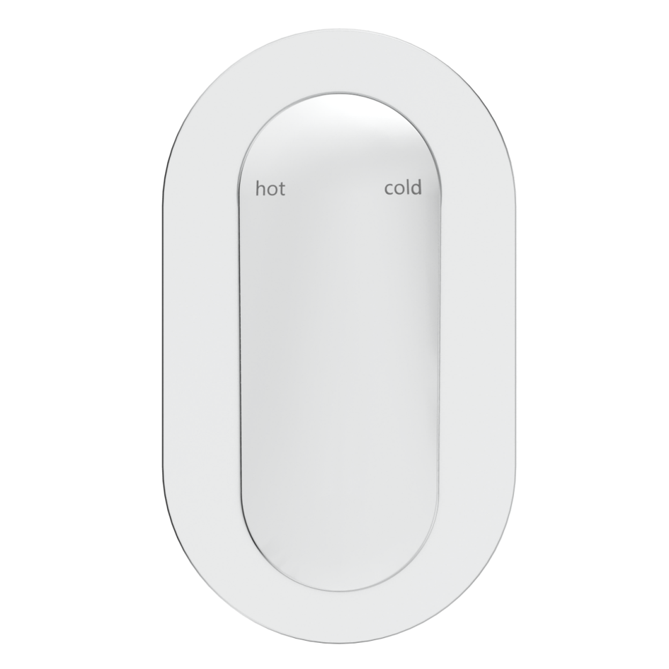 Lantra Shower Mixer - Oval Plate - TRIM KIT ONLY