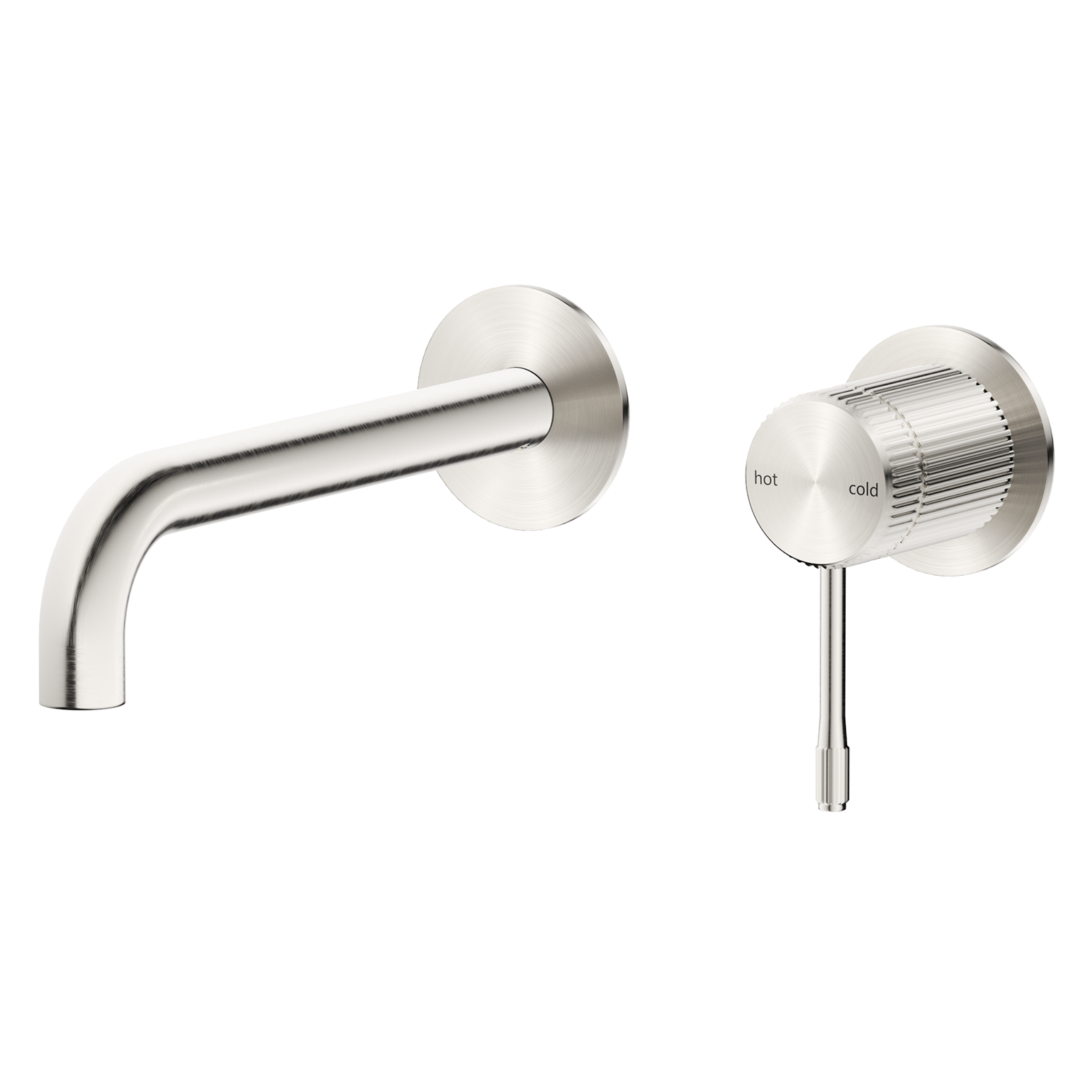 Mica Fluted Wall-Spout Combo