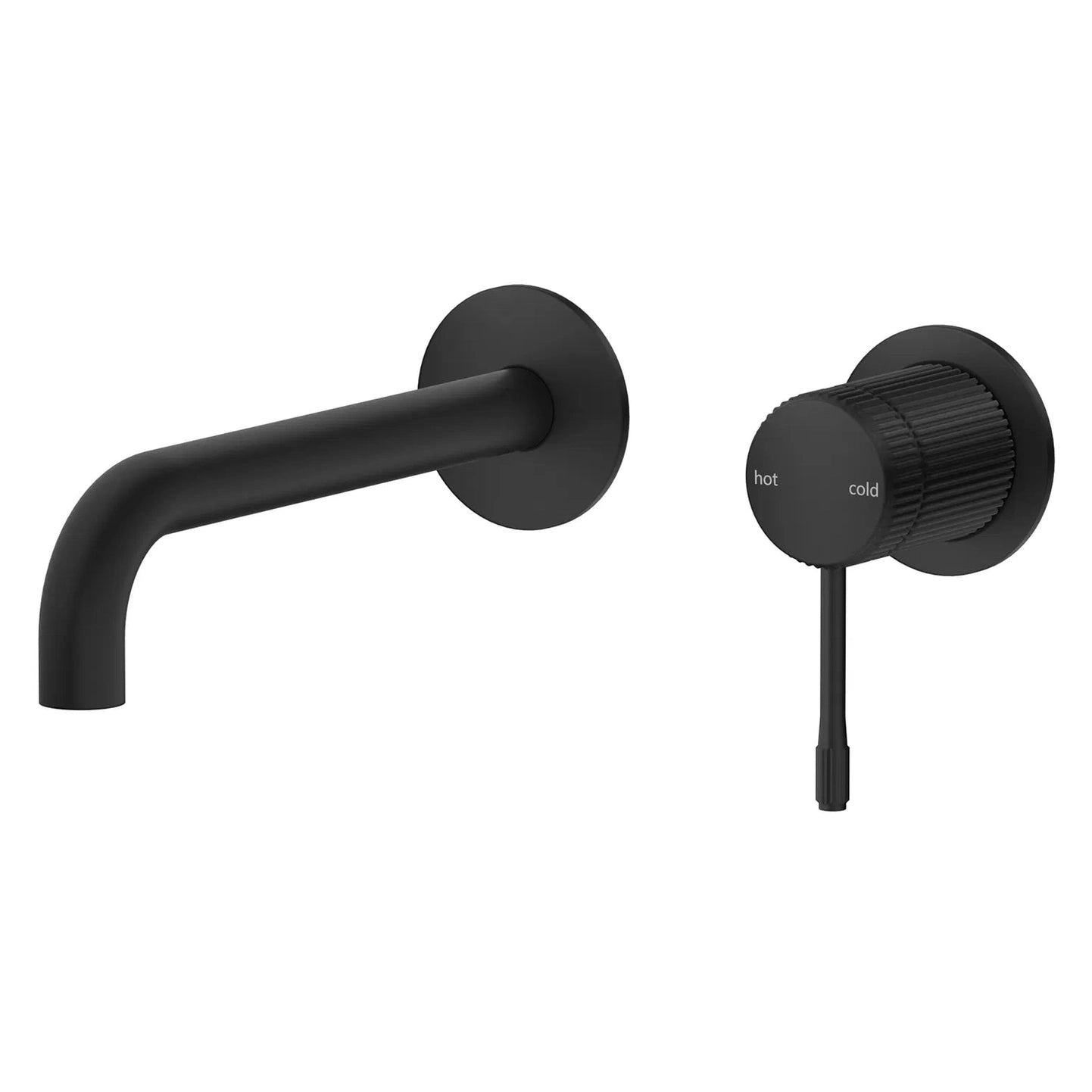 Mica Fluted Wall-Spout Combo