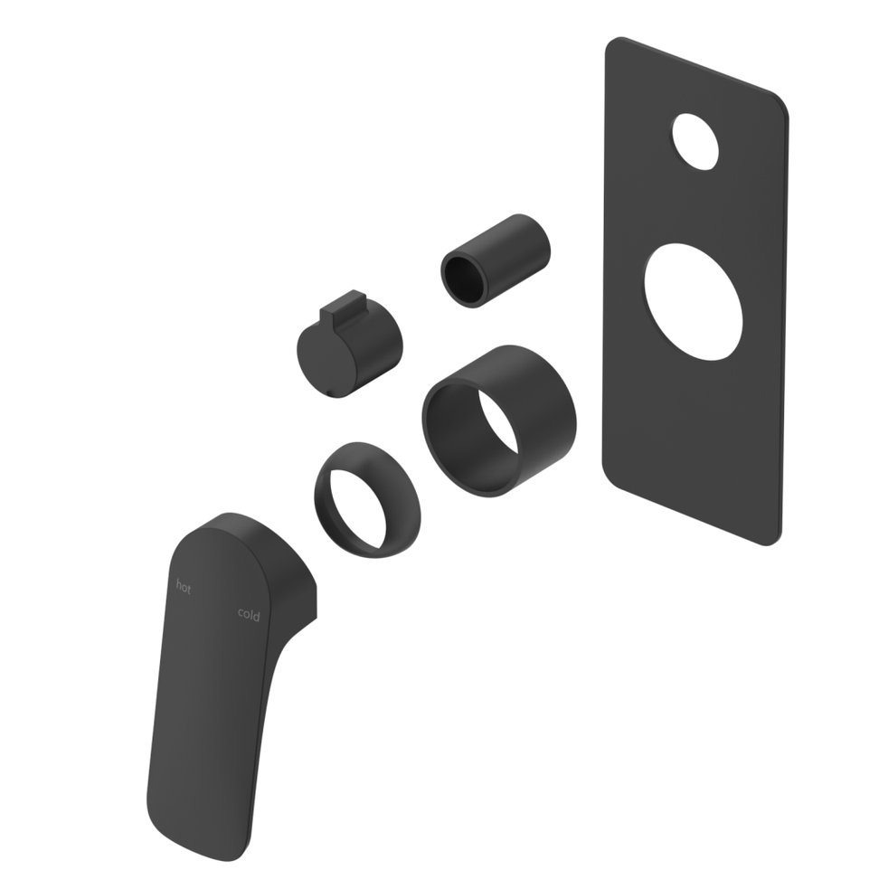 Kaza Shower Mixer Diverter - 1P - TRIM KIT ONLY