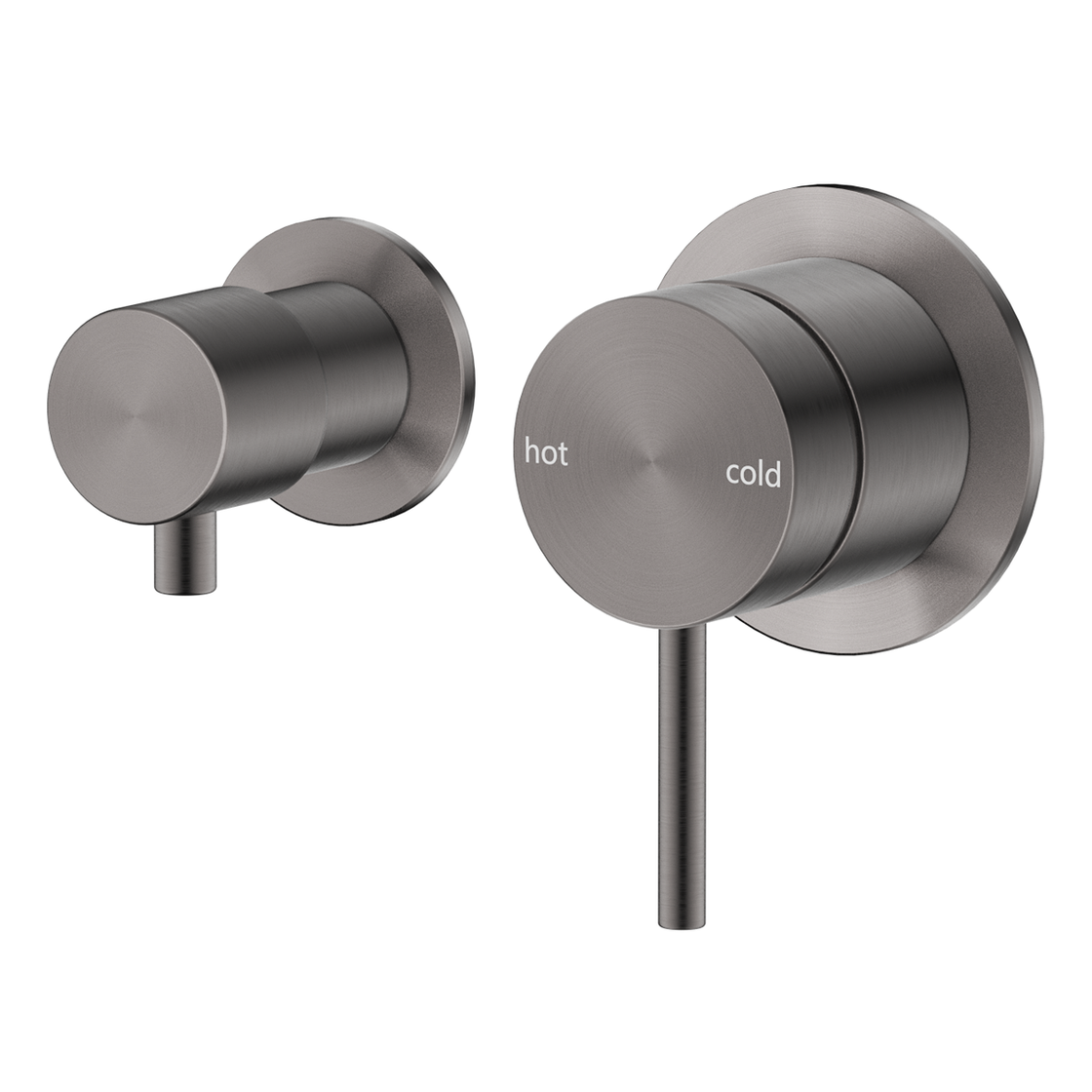 Mica Shower Mixer Diverter - Sideways - TRIM KIT ONLY