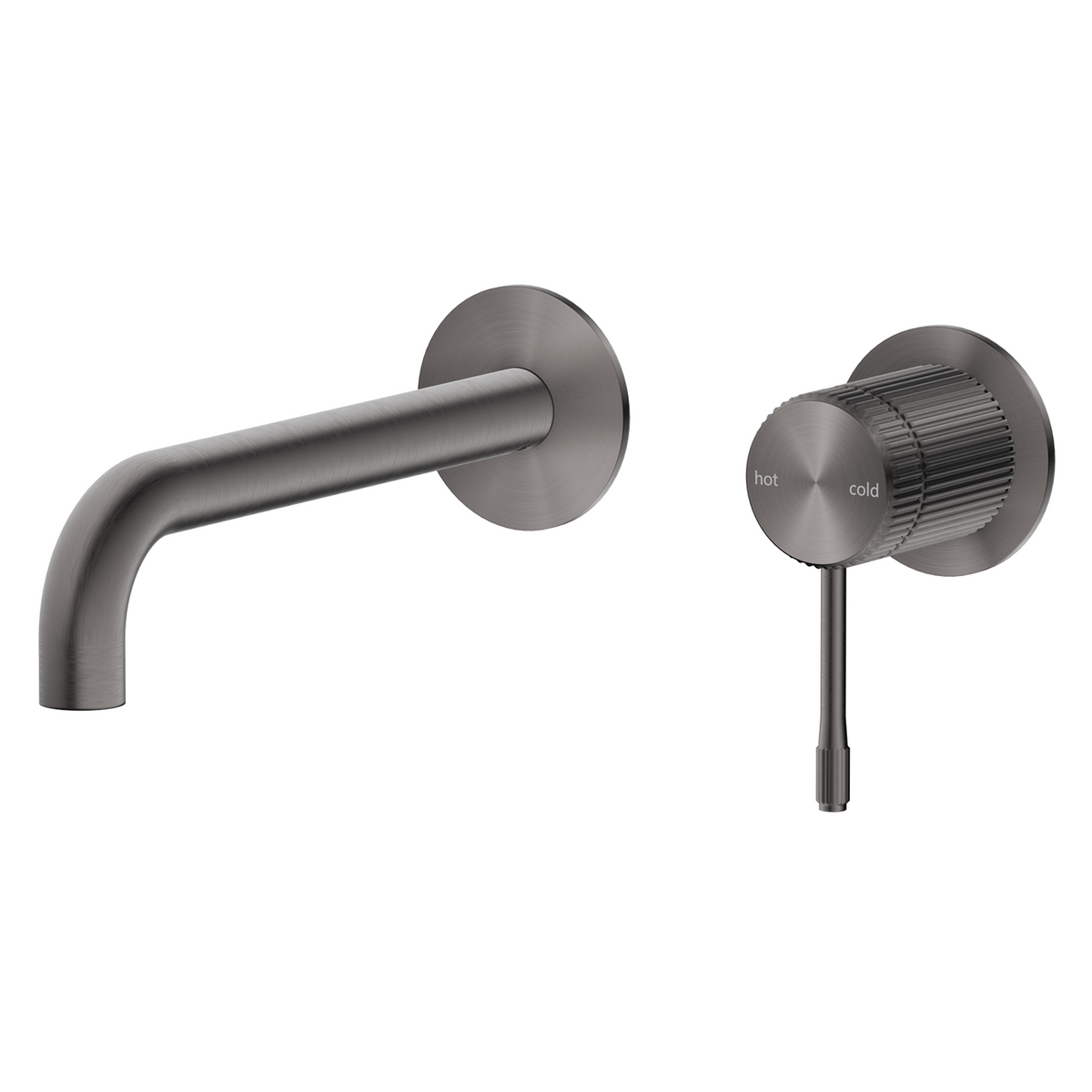 Mica Fluted Wall-Spout Combo