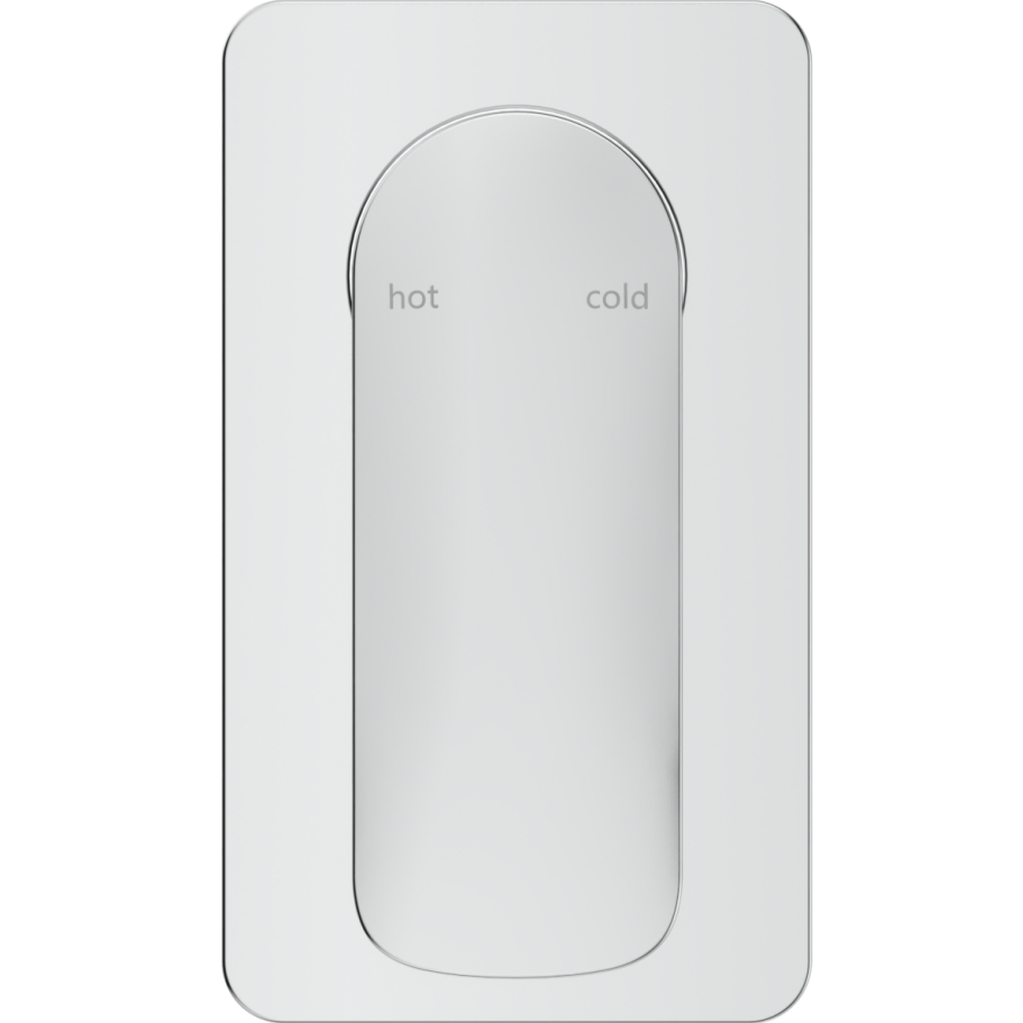 Kaza Shower Mixer - Square Plate - TRIM KIT ONLY