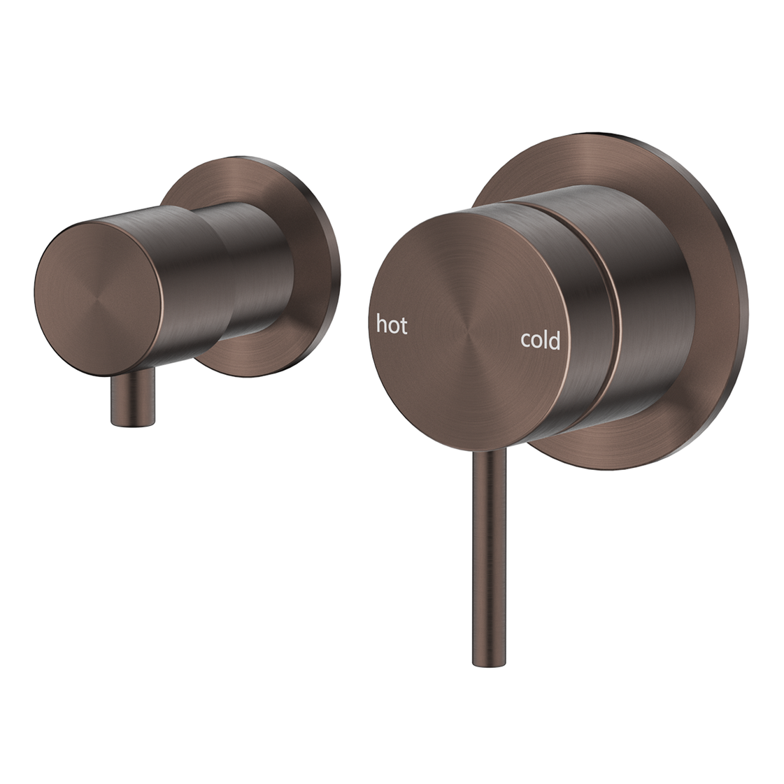 Mica Shower Mixer Diverter - Sideways - TRIM KIT ONLY