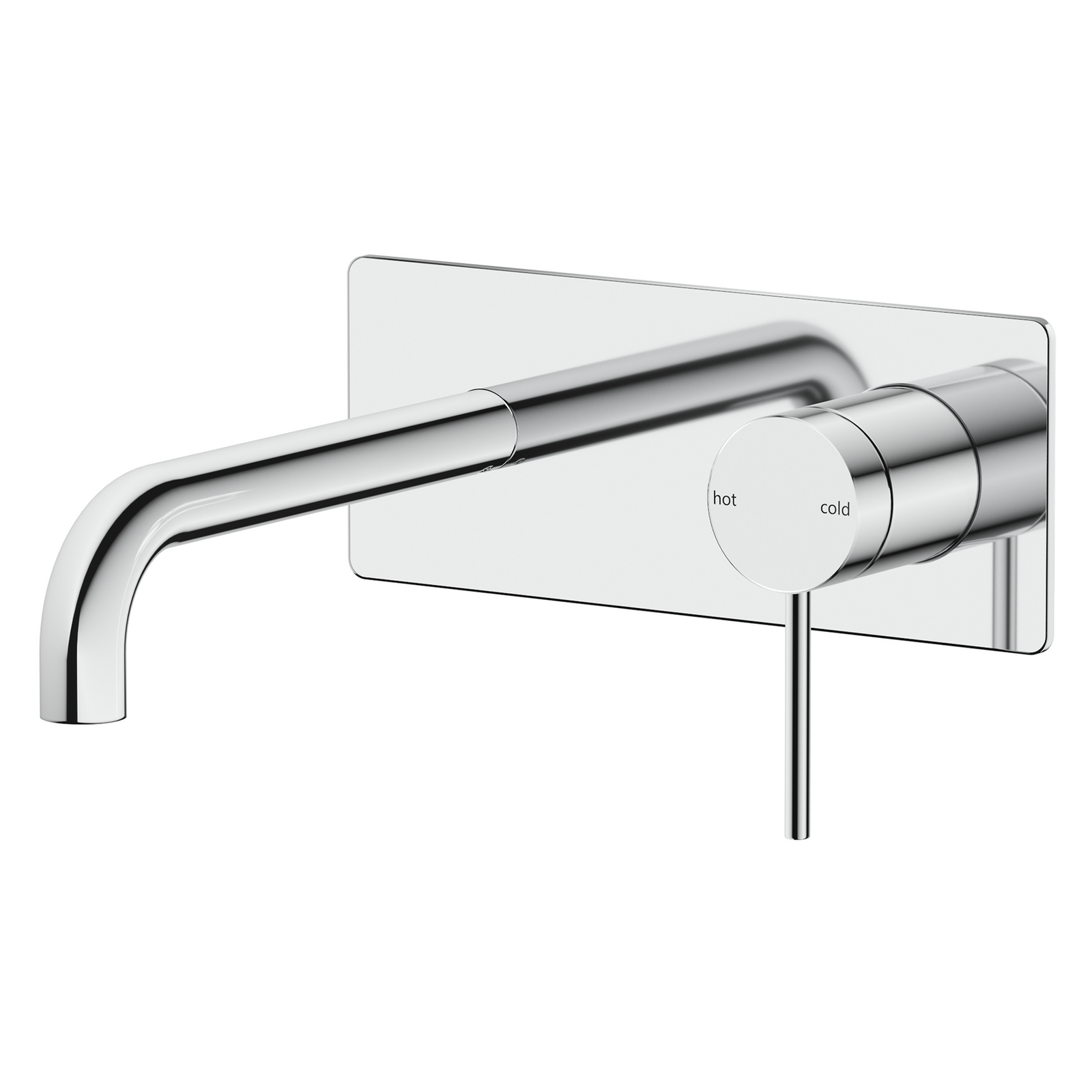 Mica Wall-Spout Combo - Curved Spout - 1P - TRIM KIT ONLY