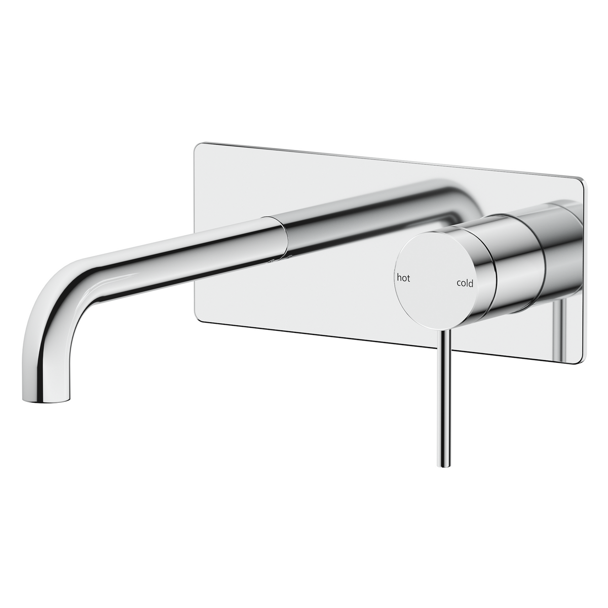 Mica Wall-Spout Combo - Curved Spout - 1P - TRIM KIT ONLY