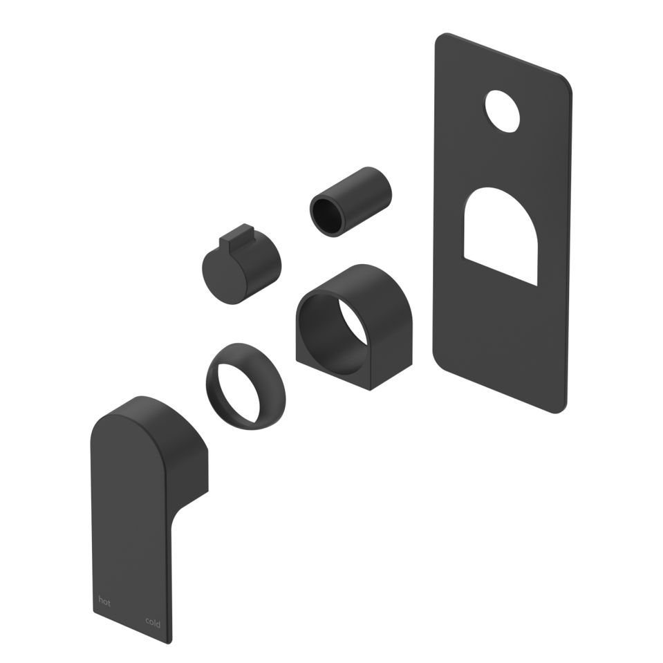 Beki Shower Mixer - Square Plate - TRIM KIT ONLY