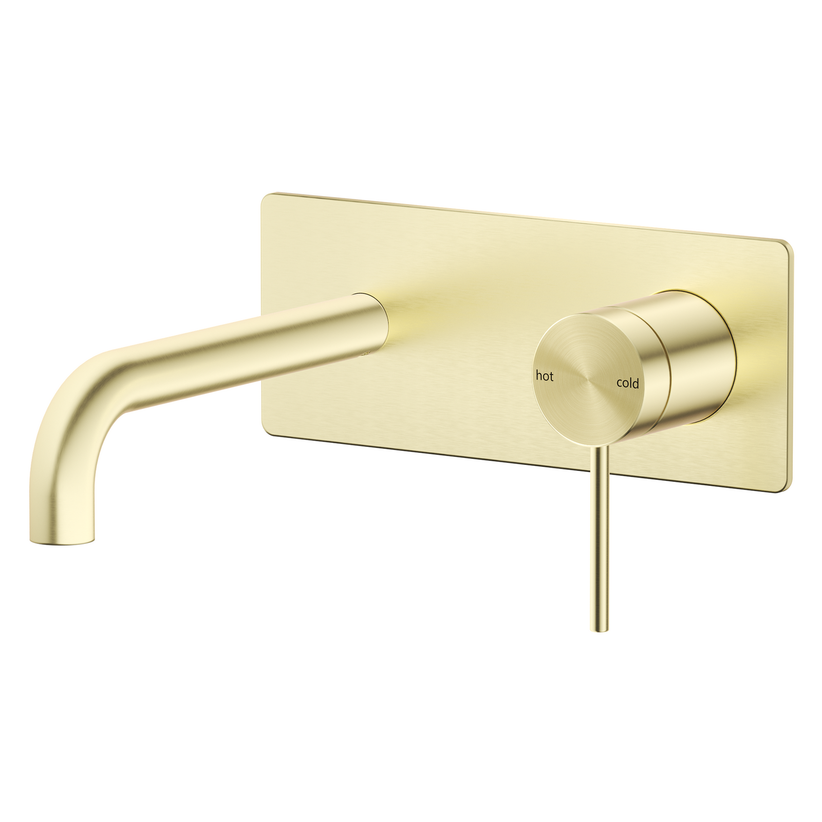 Mica Wall-Spout Combo - Curved Spout - 1P - TRIM KIT ONLY