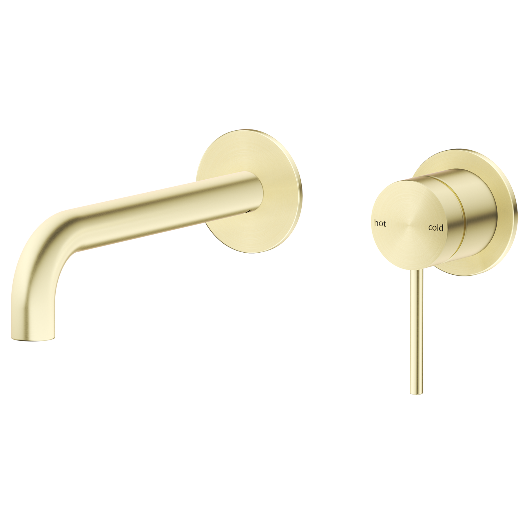 Mica Wall-Spout Combo - Curved Spout - 2P - TRIM KIT ONLY