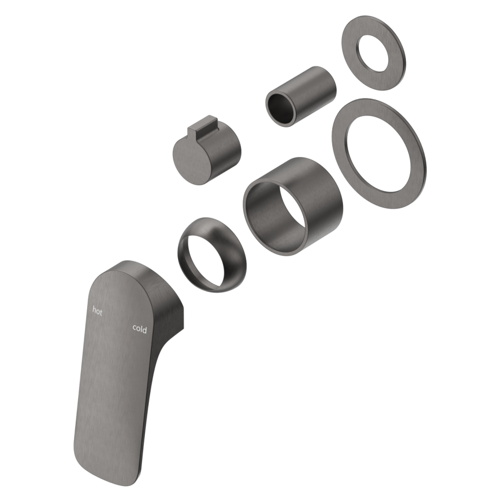 Kaza Shower Mixer Diverter - 2P - TRIM KIT ONLY