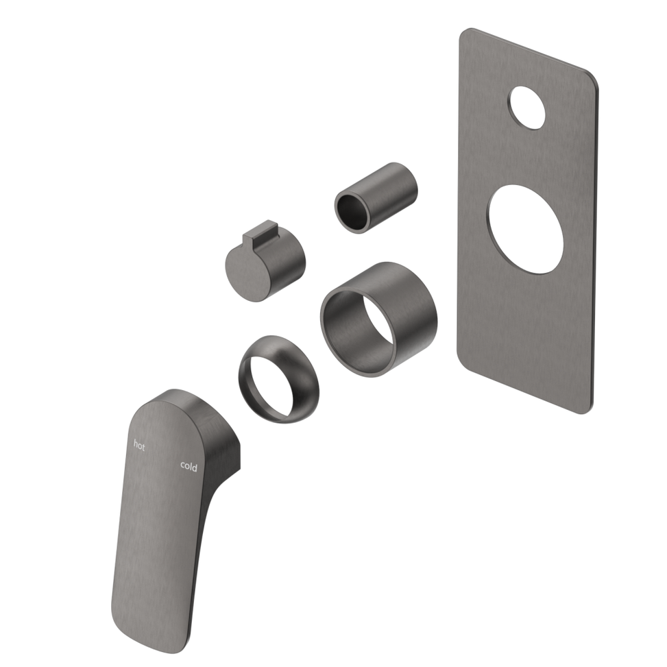 Kaza Shower Mixer Diverter - 1P - TRIM KIT ONLY