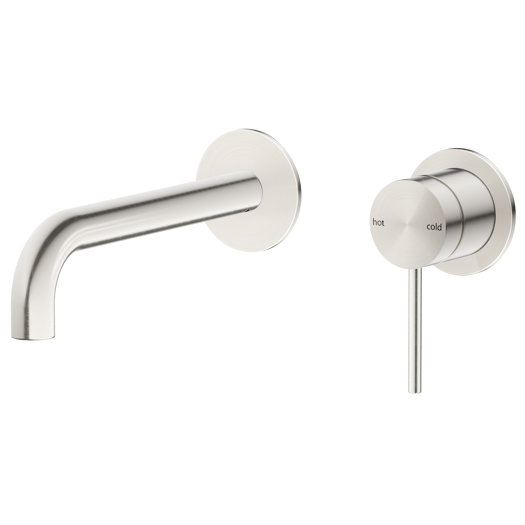 Mica Wall-Spout Combo - Curved Spout - 2P - TRIM KIT ONLY