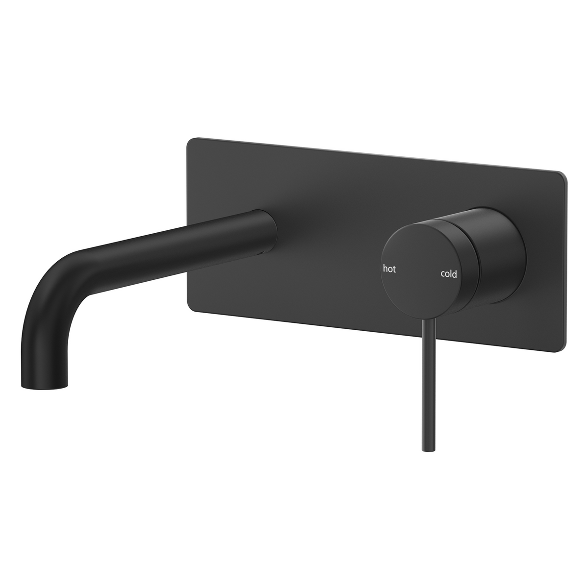 Mica Wall-Spout Combo - Curved Spout - 1P - TRIM KIT ONLY