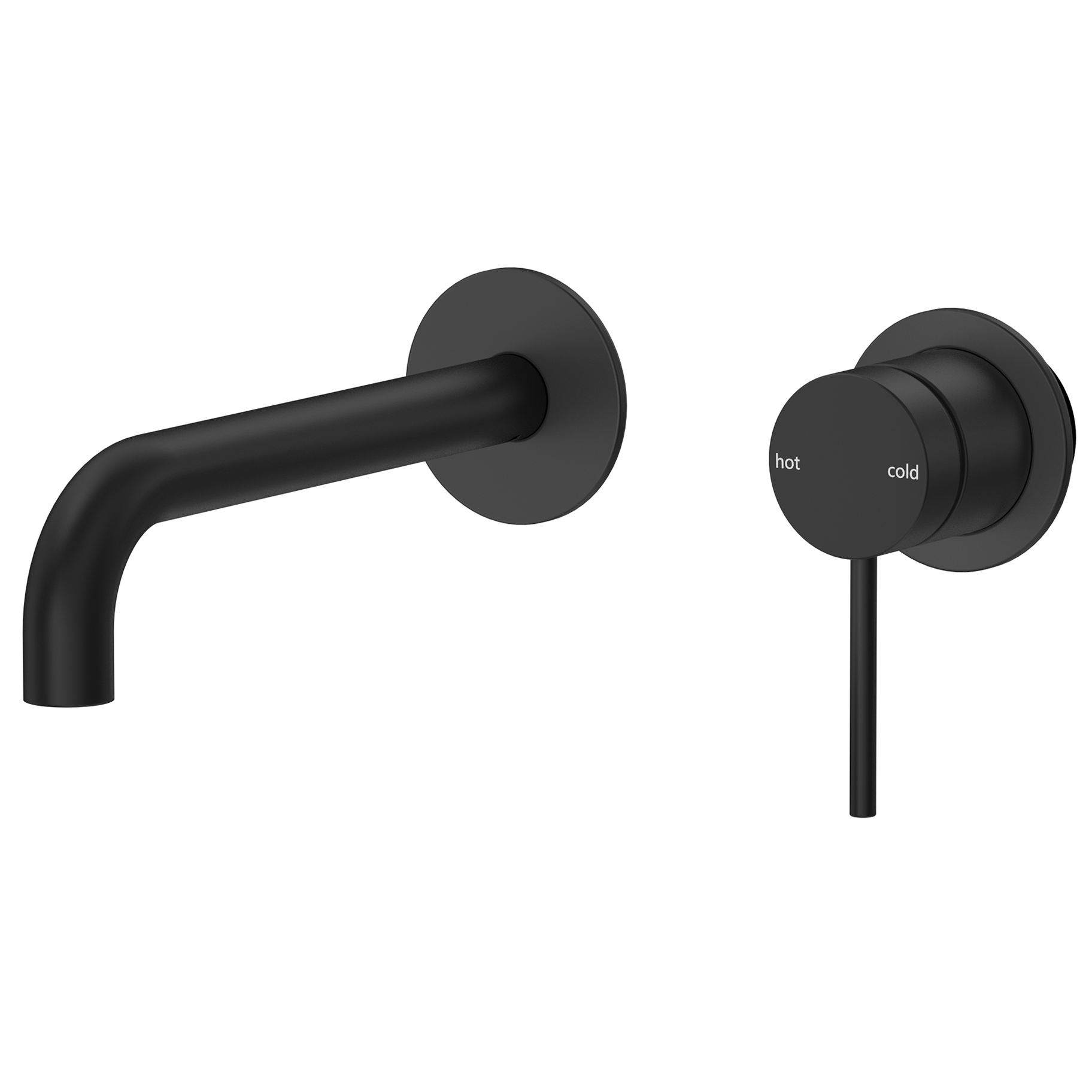 Mica Wall-Spout Combo - Curved Spout - 2P - TRIM KIT ONLY