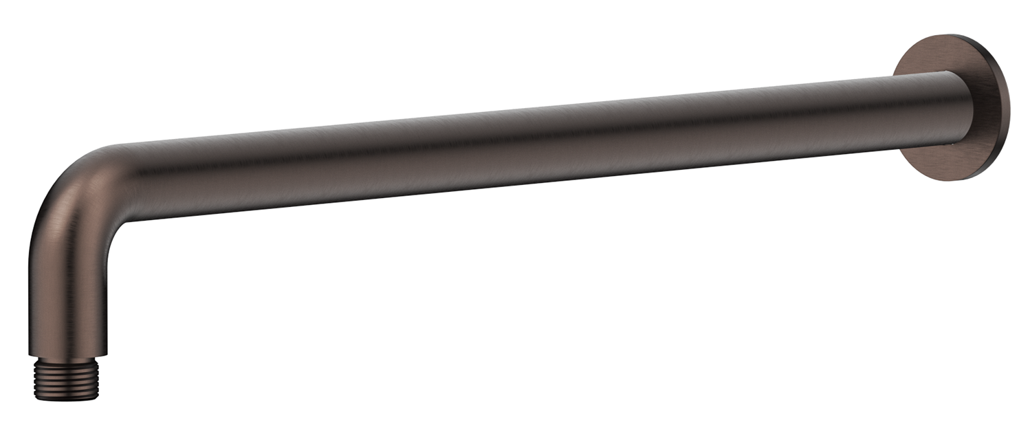 Mica Wall Shower Arm - 450mm - Curved
