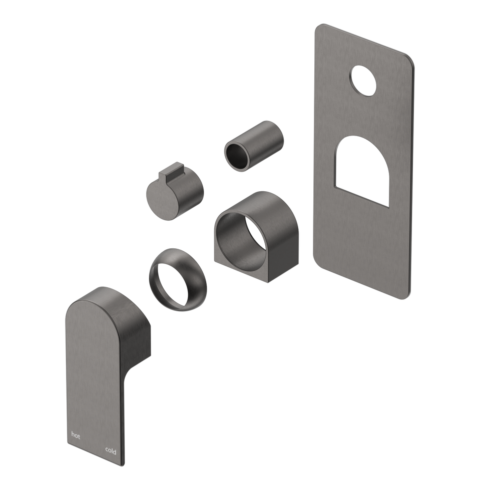 Beki Shower Mixer - Square Plate - TRIM KIT ONLY