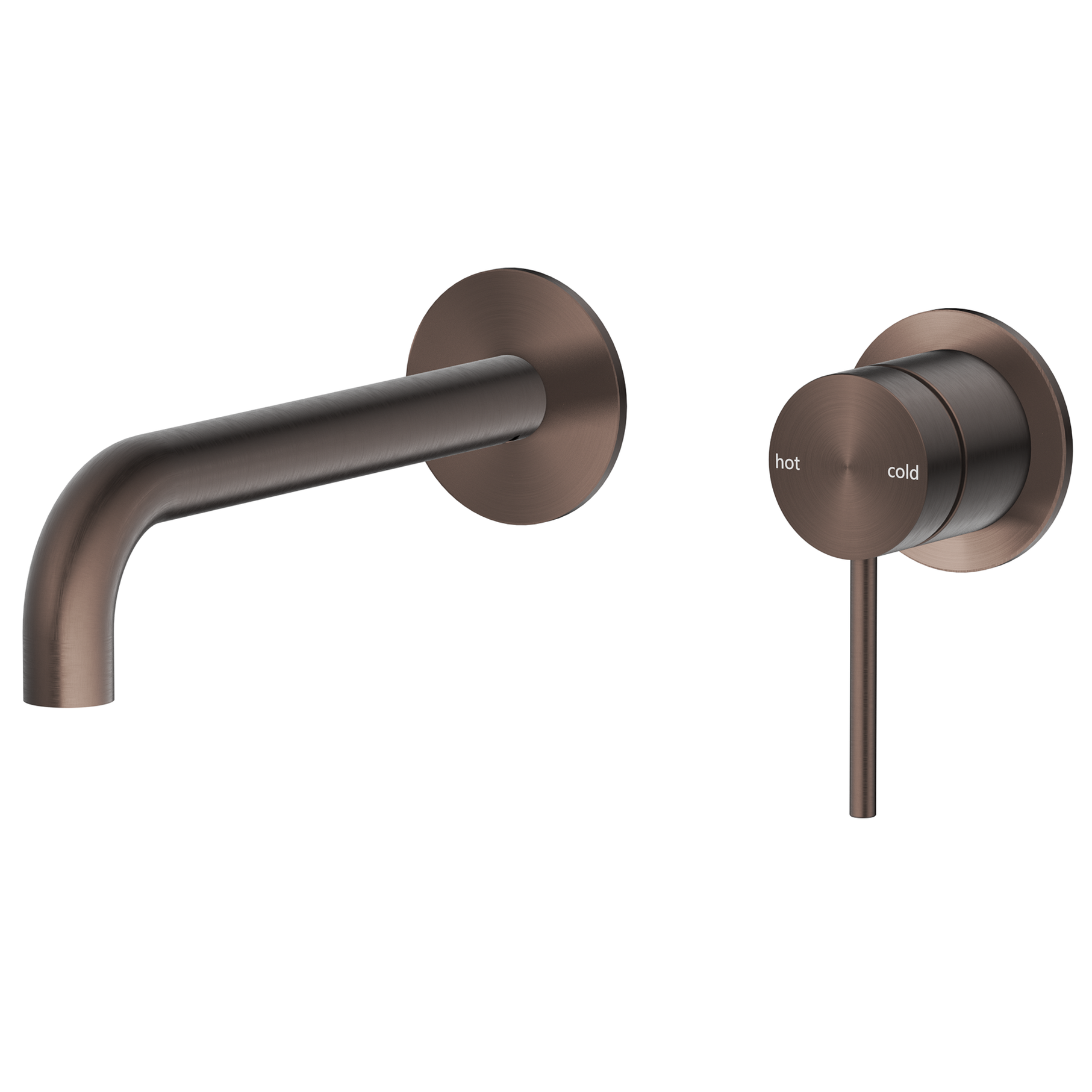 Mica Wall-Spout Combo - Curved Spout - 2P - TRIM KIT ONLY