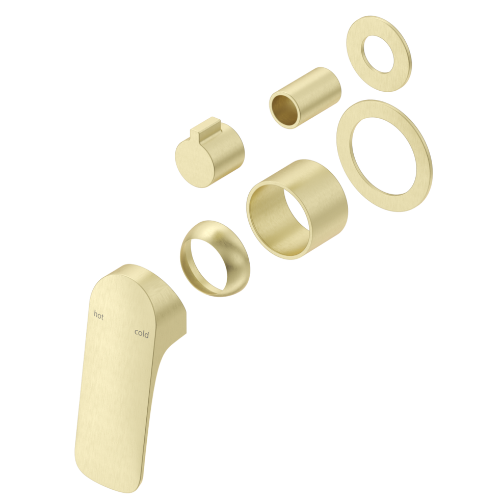 Kaza Shower Mixer Diverter - 2P - TRIM KIT ONLY