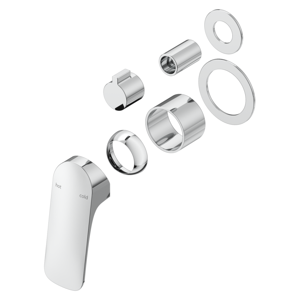 Kaza Shower Mixer Diverter - 2P - TRIM KIT ONLY