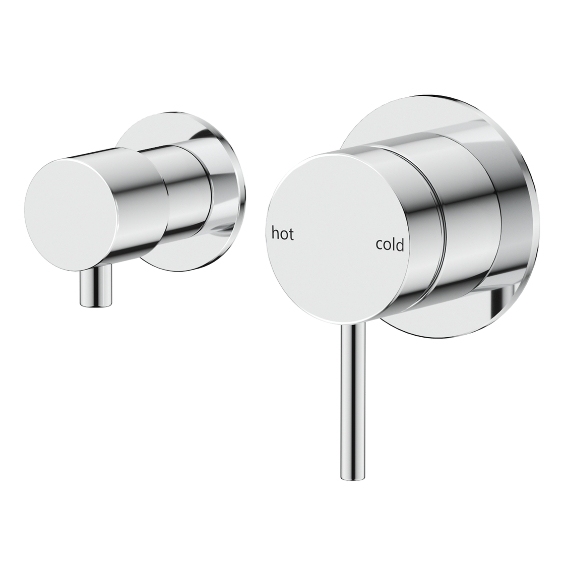 Mica Shower Mixer Diverter - Sideways - TRIM KIT ONLY