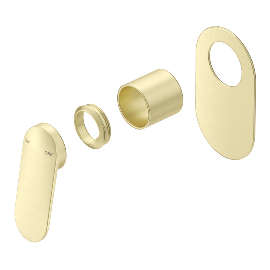 Lantra Shower Mixer - Oval Plate - TRIM KIT ONLY