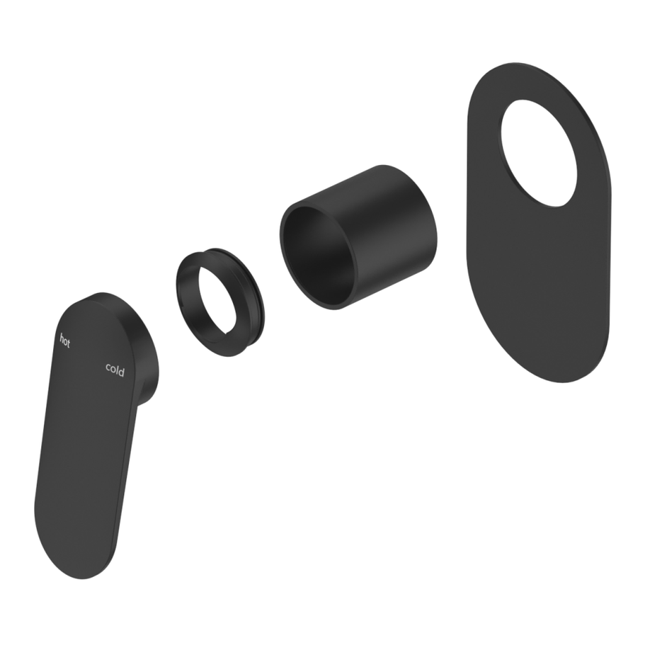 Lantra Shower Mixer - Oval Plate - TRIM KIT ONLY