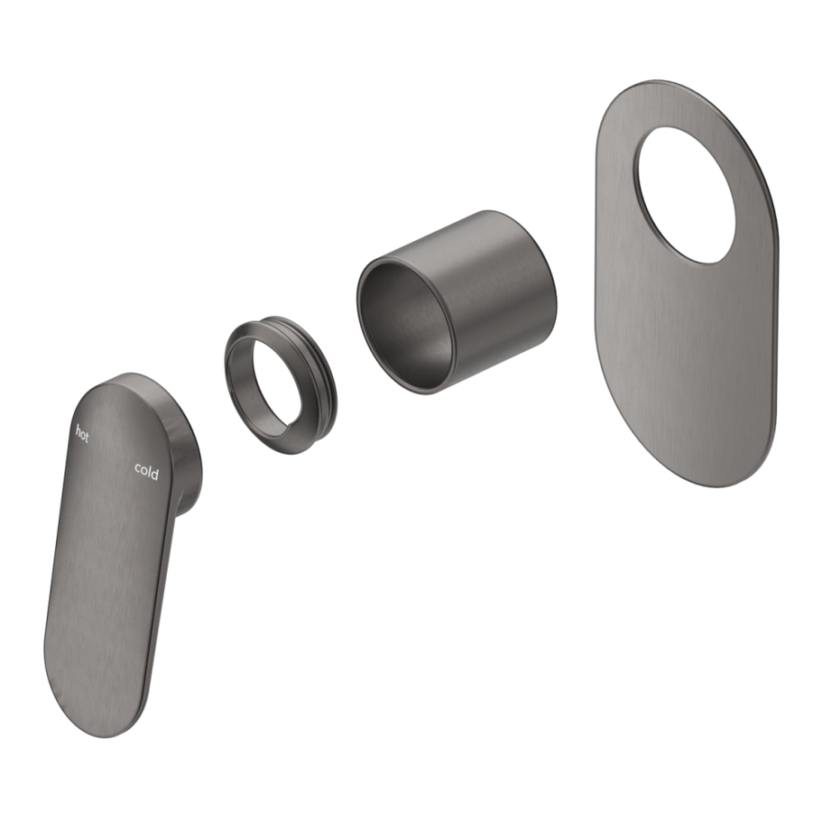 Lantra Shower Mixer - Oval Plate - TRIM KIT ONLY