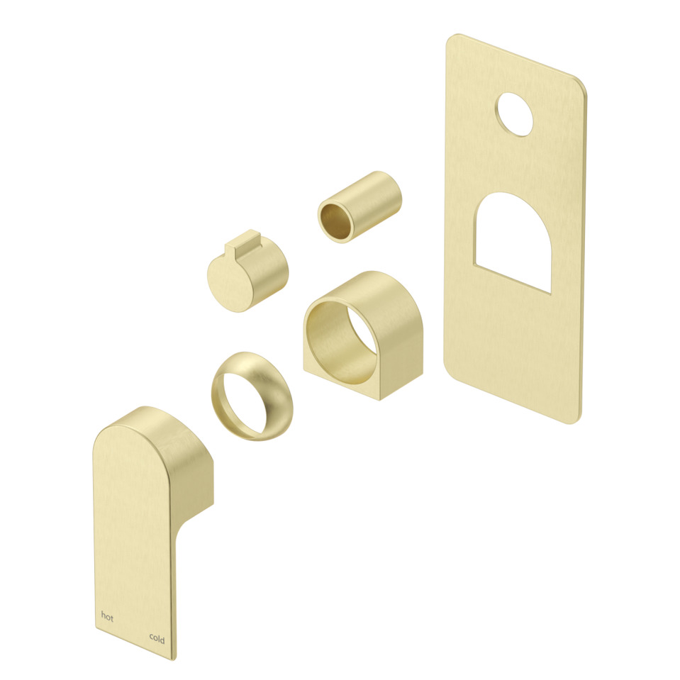 Beki Shower Mixer - Square Plate - TRIM KIT ONLY