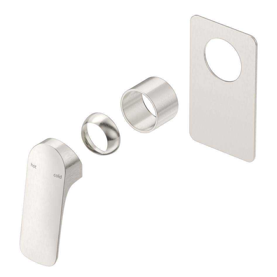 Kaza Shower Mixer - Square Plate - TRIM KIT ONLY