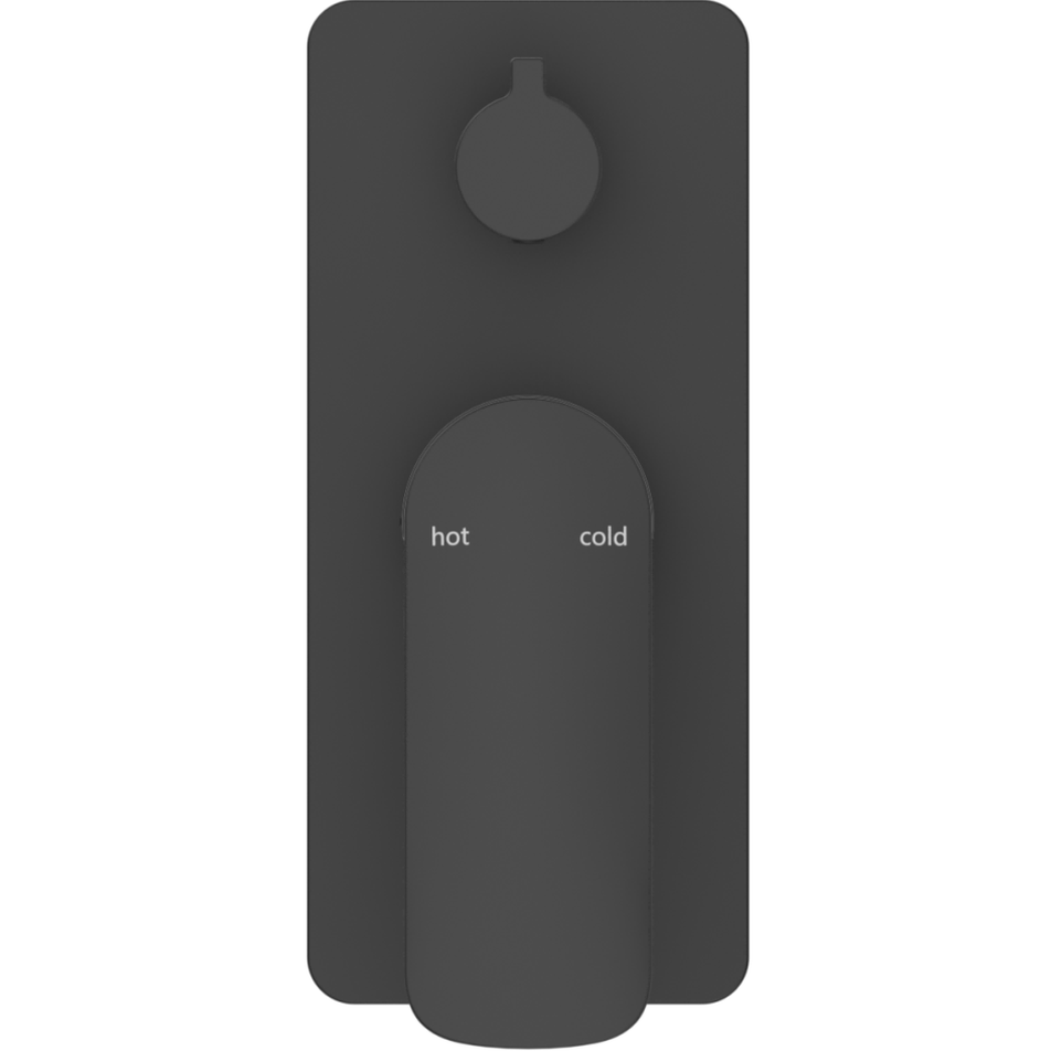 Kaza Shower Mixer Diverter - 1P - TRIM KIT ONLY