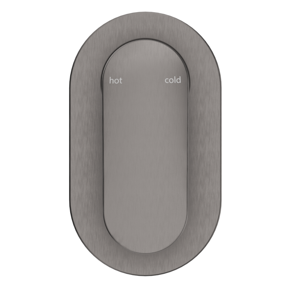 Lantra Shower Mixer - Oval Plate - TRIM KIT ONLY