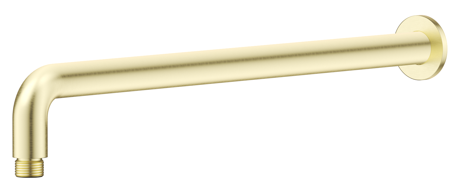 Mica Wall Shower Arm - 450mm - Curved