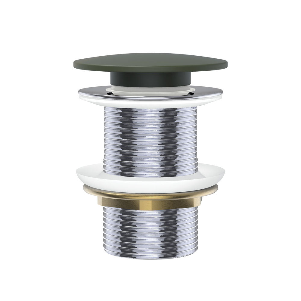 Pop-Up 32mm Non-Overflow Basin Waste, Forest Solid Surface Cap