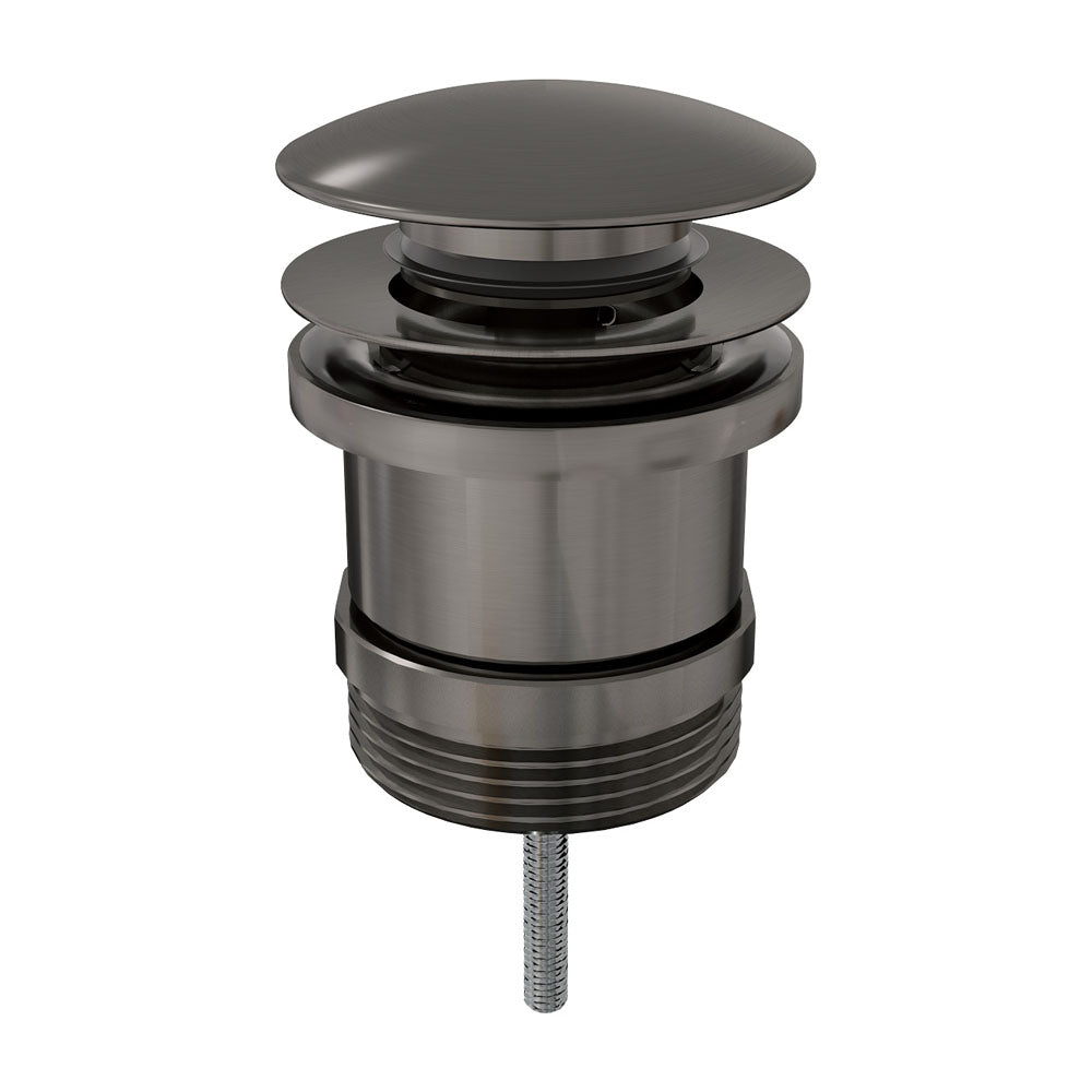 Universal Pop-Up / Pull-Out Basin Waste, Gun Metal