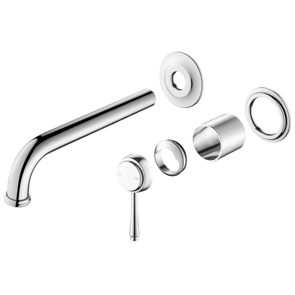 Mica Heritage Wall-Spout Combo - TRIM KIT ONLY