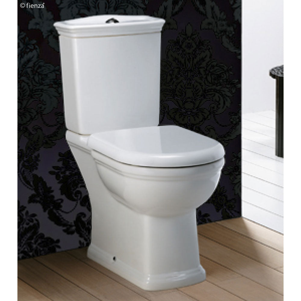 RAK Washington White Close-Coupled Toilet Suite, Alpine White with S-Trap 240